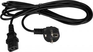TLK-PCC10-018 - кабель питания, евровилка с заземлением, 10А, 1.8м