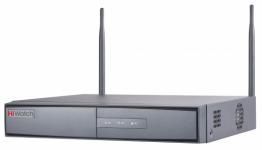 HiWatch DS-N304W - 4-канальный IP-регистратор с Wi-Fi, Запись с разрешением до 5Мп, Вывод видео с разрешением до 1080р Wi-Fi, 1 SATA HDD до 6ТБ 1 аудиовыход, Сетевой интерфейс 1 RJ-45 10M/ 100M Ethernet