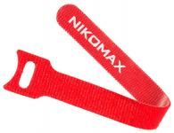 NIKOMAX NMC-CTV240-16-SB-BK-10 - уп-ка 10шт., стяжка-липучка с мягкой пряжкой, 240х16мм, для пучков до 65мм, черная
