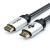 ATcom AT3784 - 10м, кабель HDMI-HDMI в пакете VER 2.0 HIGH speed, Metal gold, в чулке, в пакете