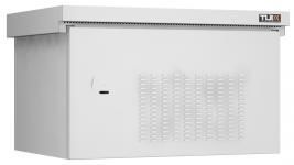 TLK TWK-068256-M-GY-KIT01 - Шкаф настенный климатический 6U, Lite, IP55, Ш821хГ566 мм, цвет серый, муар, RAL 7035