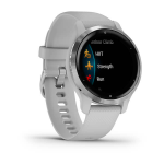 Garmin VENU 2S серебристые (010-02429-12) -  Смарт-часы с GPS-приемником включают улучшенные функции наблюдения за здоровьем и фитнесом, которые помогут вам лучше понять, что происходит с вашим организмом.