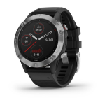 Garmin FENIX 6 серебристый с черным ремешком (010-02158-00) - Прочные мультиспортивные часы fēnix с GPS-приемником позволяют добавить к спортивным тренировкам картографию, музыку, «умное» планирование темпа и прочие функции