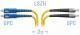 SNR-PC-FC/UPC-SC/UPC-DPX-2m - Патчкорд оптический FC/UPC-SC/UPC SM Duplex 2 метра