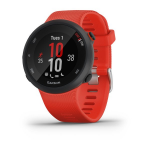 Garmin FORERUNNER 45 Красный (010-02156-16) - Беговые часы с GPS-приемником, которые включают все функции для бега в легком и компактном корпусе, предназначенном для постоянного ношения купить в Казани 	Тренируйтесь, как настоящий бегун.	Forerunner 45 – это беговые часы с GPS-приемником