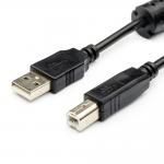 ATcom AT5474 - 1.5м, кабель USB (Am  Bm,  черный) купить в Казани 	Кабель USB 2.0 ATCOM (AMBM) используется для подключения к компьютеру различных устройств с разъемо