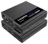 Lenkeng LKV676Cascade - Удлинитель HDMI, 4K@60Гц, HDMI 2.0, CAT5e/6 до 40/70 метров, проходной HDMI с функцией каскадирования купить в Казани 	Удлинитель Lenkeng LKV676Cascade - это комплект передатчика и приемника HDMI по витой паре, который