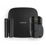 AJAX StarterKit Plus Черный - Продвинутый стартовый комплект беспроводной сигнализации купить в Казани