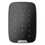 AJAX KeyPad Plus Черный - Беспроводная клавиатура с поддержкой защищенных бесконтактных карт и брелоков