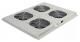SNR-SHELF-4F-800 - Блок вентиляторов для шкафов TFC глубиной 800мм, 4 вентилятора