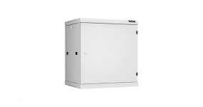TWC-126045-R-M-GY - Настенный шкаф 12U, 19", Ш600хГ450мм, металлическая дверь, серый