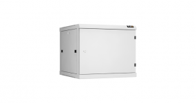 TWC-096060-R-M-GY - Настенный шкаф 9U, 19", Ш600хГ600мм, металлическая дверь, серый