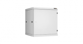 TWC-126060-R-M-GY - Настенный шкаф 12U, 19", Ш600хГ600мм, металлическая дверь, серый