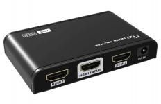 Lenkeng LKV312HDR-V2.0 - Сплиттер (разветвитель) 1 в 2 HDMI 2.0, 4К, HDR, EDID купить в Казани 	Описание	Сплиттер Lenkeng LKV312HDR-V2.0 распределяет 1 источник HDMI на 2 дисплея HDMI.		Особеннос