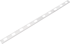 TLK-OV75-42U-I-GY - Органайзер кабельный вертикальный, 42U, для шкафов серий TFI, Ш75хВ1760хГ20мм, металлический, с крепежом, цвет серый купить в Казани 	Описание:	Вертикальные органайзеры серии TLK-OV75-2 применяются для организации укладки кабелей и р