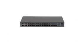GIGALINK GL-SW-G201-28SC - Управляемый коммутатор L2+ , 16 портов 1000Base-X SFP, 8 комбо-портов 100/1000Base-T/SFP, 4 порта 1/10GE SFP+