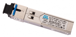 GIGALINK GL-OT-SF14SC1-1310-1550-I - Модуль промышленный SFP, WDM, 100/155 Мбит/c, одно волокно SM, SC, Tx:1310/Rx:1550 нм, 14 дБ (до 20 км) -40C