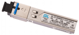 GIGALINK GL-OT-SG06SC1-1310-1550-B - Модуль SFP, WDM, 155Mb/1,25Gb/s одно волокно SM, SC, Tx:1310/Rx:1550 нм, 6 дБ до 3 км купить в Казани 	ОписаниеГигабитные SFP-модули GigaLink GL-OT-SG06SC1-1310-1550-B с поддержкой функции DDM предназна