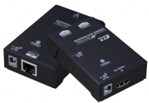 REXTRON SHM-M150 - Удлинитель HDMI (Full HD), UTP Кат.5e до 40м/Кат. 6 до 50м, EDID/HDCP купить в Казани 	Удлинитель REXTRON HDMI (Full HD) на короткие дистанции по витой паре Cat.5e до 40м / Cat.6  до 60м