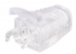 NIKOMAX NMC-RJBOOT65S-TR-100 - Защитный колпачок для экран. коннекторов RJ45 кат. 5е, под кабели диаметром 6,5мм, с защитой защелки, прозрачный, уп-ка 100шт.
