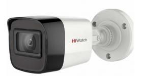HiWatch DS-T200A (2.8 mm) - 2 Мп цилиндрическая HD-TVI видеокамера с EXIR-подсветкой до 30 м и микрофоном