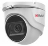 HiWatch DS-T503A (2.8 mm) - 5 Мп купольная HD-TVI видеокамера с EXIR-подсветкой до 30 м и микрофоном