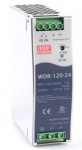 Mean Well WDR-120-24 - Блок питания на DIN-рейку, 24В, 5А, 120Вт купить в Казани 	Технические характеристики										Выход:																Напряжение постоянного тока										24V