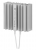 SILART SNT-050-110 - Нагреватель конвекционный, 80х65х23, 110-230 V AC/DC, нагревательный элемент позисторного типа, мощность 50 Вт