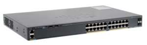 Cisco Catalyst WS-C2960X-24TS-LL - Управляемый коммутатор Layer2, 24 порта 10/100/1000Base-T, 2 порта 1000Base-X SFP