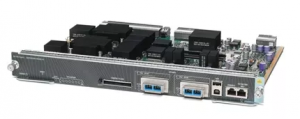 Cisco Catalyst WS-X45-SUP6-E - Управляющий модуль 2 порта 10GE (X2), IPv6 маршрутизация, 256.000 IPv4 маршрутов, 250Mpps, 24Gbps на слот. купить в Казани 	Описание	Процессорный модуль Cisco Catalyst 4500 Supervisor Engine 6-E с использованием технологии