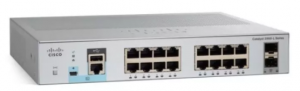 Cisco Catalyst WS-C2960L-16TS-LL - Управляемый коммутатор Layer2, 16 портов t 10/100/1000 Ethernet RJ-45, 2 порта 1G SFP