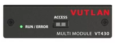 VUTLAN VT430 - Модуль контроля доступа, при установке в помещении, в шкафу, датчик контролирует закрытие дверей, измеряет температуру и относительную влажность (18115) купить в Казани 	Описание	При установке в помещении, в шкафу и т. п., датчик контролирует закрытие дверей, измеряет