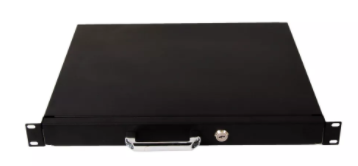 SNR-CASE-355-1U-B - Выдвижной ящик для документов глубиной 355мм, высота 1U, цвет-черный