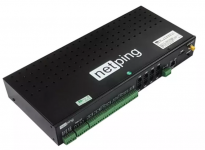 NetPing NetPing-server-solution-v7-GSM3G - Устройство удалённого мониторинга датчиков по сети Ethernet/Internet в форм-факторе 19" 1U. Имеет встроенный GSM модем для уведомлений о срабатывании датчиков и удаленного управления с помощью SMS купить в Казани 	Описание	Данная модель является полным аналогом NetPing server solution v5/GSM3G. Отличие: количест