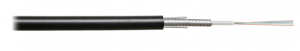 NKL-F-004A1T-02B-BK-F001 - Кабель NIKOLAN волоконно-оптический, 4 волокна, одномодовый 9/125мкм, стандарта G.652.D & G.657.A1, внешний, броня из стальной гофрированной ленты, 2.7кН, PE, черный