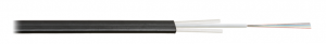 NKL-F-001A1D-01B-BK-F001 - Кабель NIKOLAN волоконно-оптический, 1 волокно, одномодовый 9/125мкм, стандарта G.652.D & G.657.A1, внешний, плоский со стеклопластиковыми прутками, 1 кН, PE, черный купить в Казани 	ОписаниеОптические кабели NIKOLAN серии D предназначены для подвеса (при особо высоких требованиях