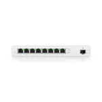 Ubiquiti UISP Router (UISP-R) - Маршрутизатор 2 ядра (880 МГц), 8х 1G RJ45, 1х SFP, раздача PoE купить в Казани 	Описание Ubiquiti UISP Router			Гигабитный маршрутизатор с пассивным охлаждением и раздачей PoE, ид