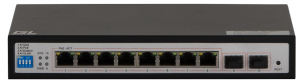 GIGALINK GL-SW-G105-08P - Коммутатор WEB Smart управляемый, 8 PoE (802.3af/at) портов 10/100/1000Мбит/с до 250 метров cat.6, 2*SFP 1000Мбит/с, 120Вт APO&R