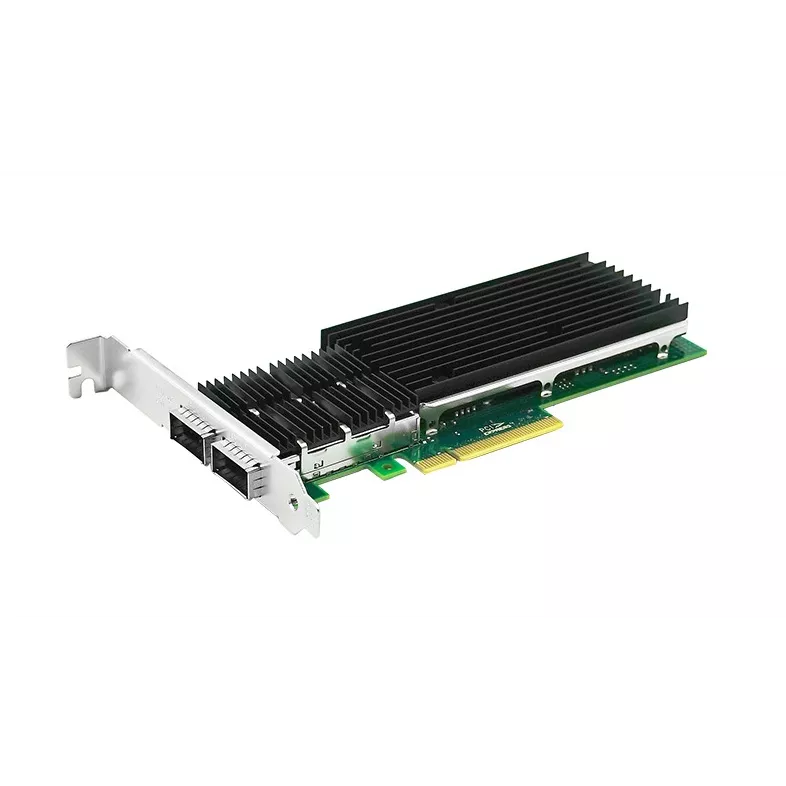 LR-Link LREC9902BF-2QSFP+ - Сетевая карта 2 порта 40GBase-X LREC9902BF-2QSFP+ на базе Intel XL710AM2 купить в Казани 	LREC9902BF-2QSFP + представляет собой двухпортовый двухпортовый Ethernet-адаптер PCIe x8 40 Гбит /