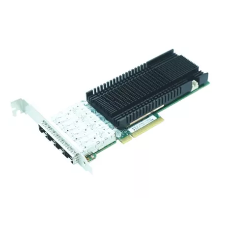LR-Link LRES1024PF-4SFP+ - Сетевая карта 4 порта 1000Base-X/10GBase-X LRES1024PF-4SFP+ на основе микрочипа Intel 82599.