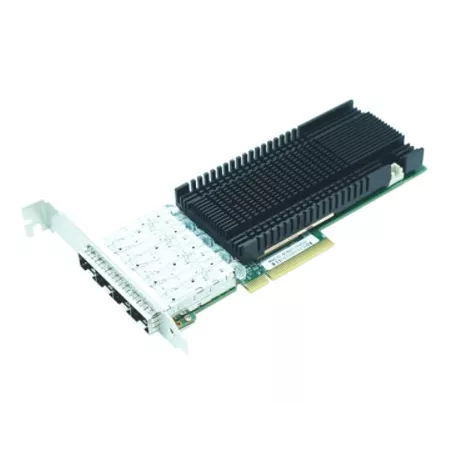 LR-Link LRES1024PF-4SFP+ - Сетевая карта 4 порта 1000Base-X/10GBase-X LRES1024PF-4SFP+ на основе микрочипа Intel 82599. купить в Казани 	LRES1024PF-4SFP+ представляет собой сетевой сетевой адаптер 10G Ethernet, на основе микрочипа Intel
