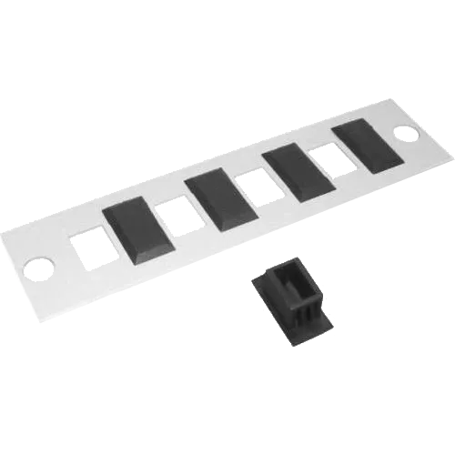 SNR-PLUG-SC - Пластиковые заглушки для квадратных отверстий в оптических кроссах (100шт) купить в Казани 	Товар продается упаковками по 100шт. Цена указана за 1 упаковку.	Предназначены для установки в пуст