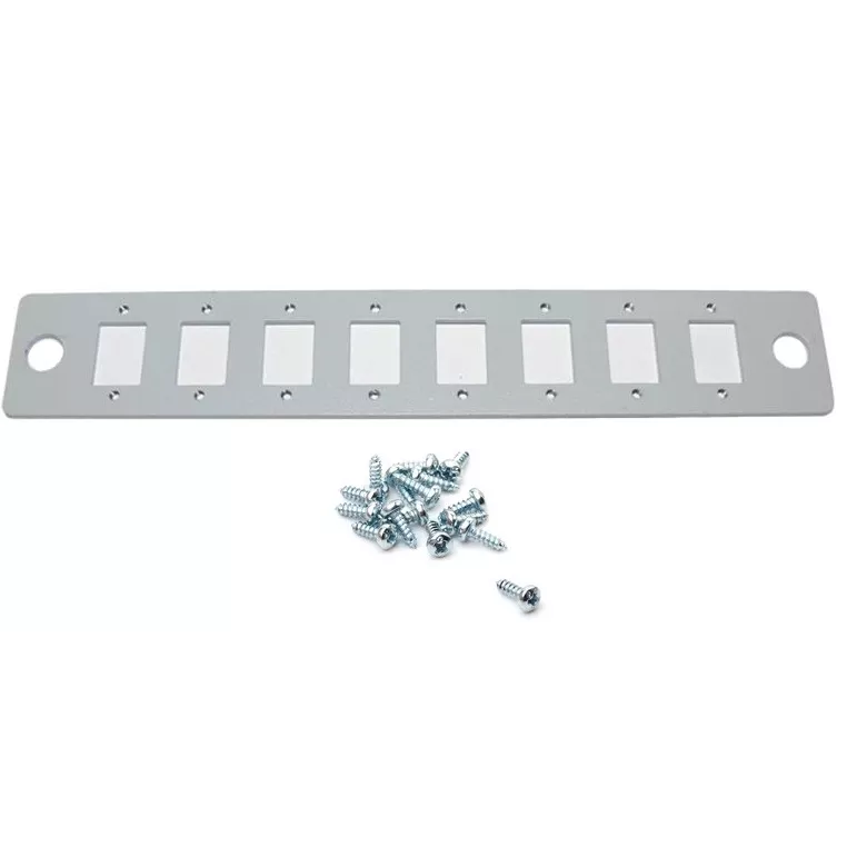 SNR-ODF-AP-SC-H - Адаптерная планка на 8 адаптеров SC/LC (Duplex) для оптических кроссов SNR-ODF