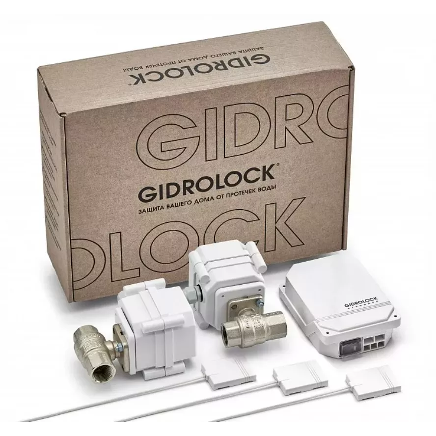 GIDROLOCK STANDARD G-LOCK 3/4 (35201062) - Комплект защиты от протечки воды предназначен для своевременного автоматического перекрытия подачи воды в квартире или загородном доме.