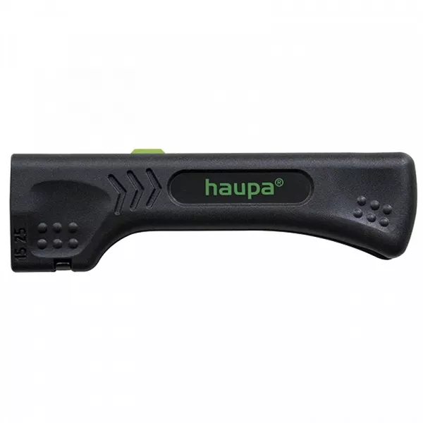 Haupa HA-200050 - Стриппер для изоляции 1,5 и 2,5 мм купить в Казани 	Стриппер Haupa для изоляции 1,5 и 2,5 мм.	Особенности:			съёмник оболочки с круглых кабелей от 4 до