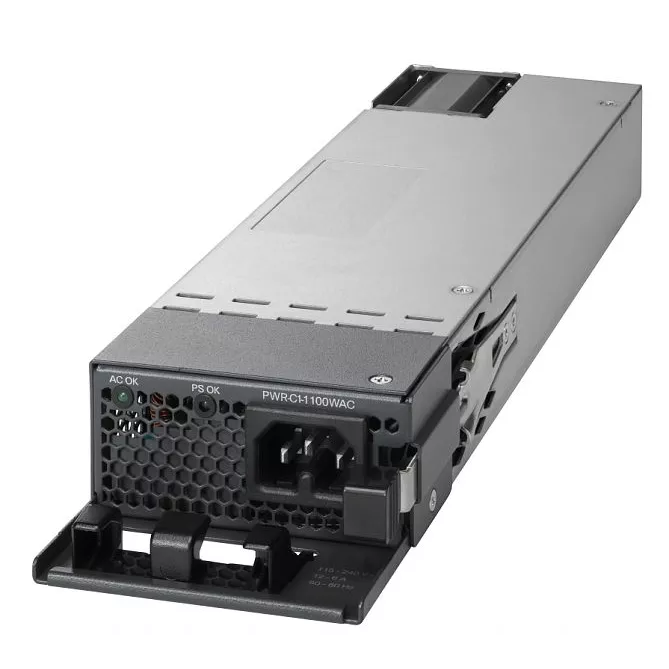 Cisco PWR-C1-1100WAC - Блок питания 1100Вт AC для Cisco Catalyst 9300, 3850 купить в Казани 										Тип коммутатора																Линейка Cisco										Catalyst 9300						21-09-2022