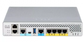 Cisco AIR-CT3504-K9(new) - Контроллер Cisco 3504 для беспроводной сети, поддержка стандарта 802.11ac Wave 1 и Wave 2 купить в Казани 	Описание	В комплект входит:	- блок питания		Крепления в комплект не входят.	Обзор продукта	Контролл
