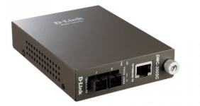 D-Link DMC-300SC/D8A - Медиаконвертер с 1 портом 10/100Base-TX и 1 портом 100Base-FX с разъемом SC для многомодового оптического кабеля (до 2 км)