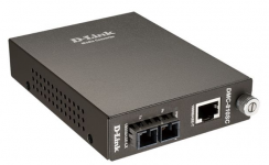 D-Link DMC-810SC/B9A - Медиаконвертер с 1 портом 1000Base-T и 1 портом 1000Base-LX с разъемом SC для одномодового оптического кабеля (до 10 км)