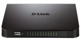 D-Link DES-1024A/E1B - Неуправляемый коммутатор с 24 портами 10/100Base-TX купить в Казани 	ОписаниеDES-1024A с 24 портами 10/100 Мбит/с входит в новую серию устройств D-Link, предназначенных
